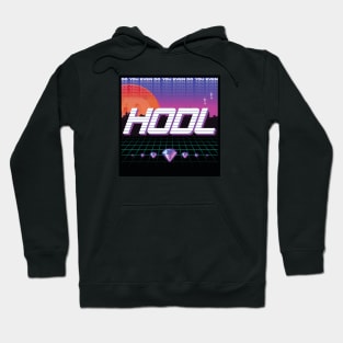 Doge! HODL! Vaporwave! Hoodie